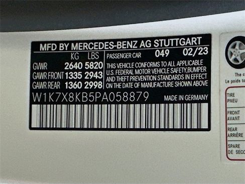 Certified 2023 Mercedes-Benz AMG GT 63 S image 30