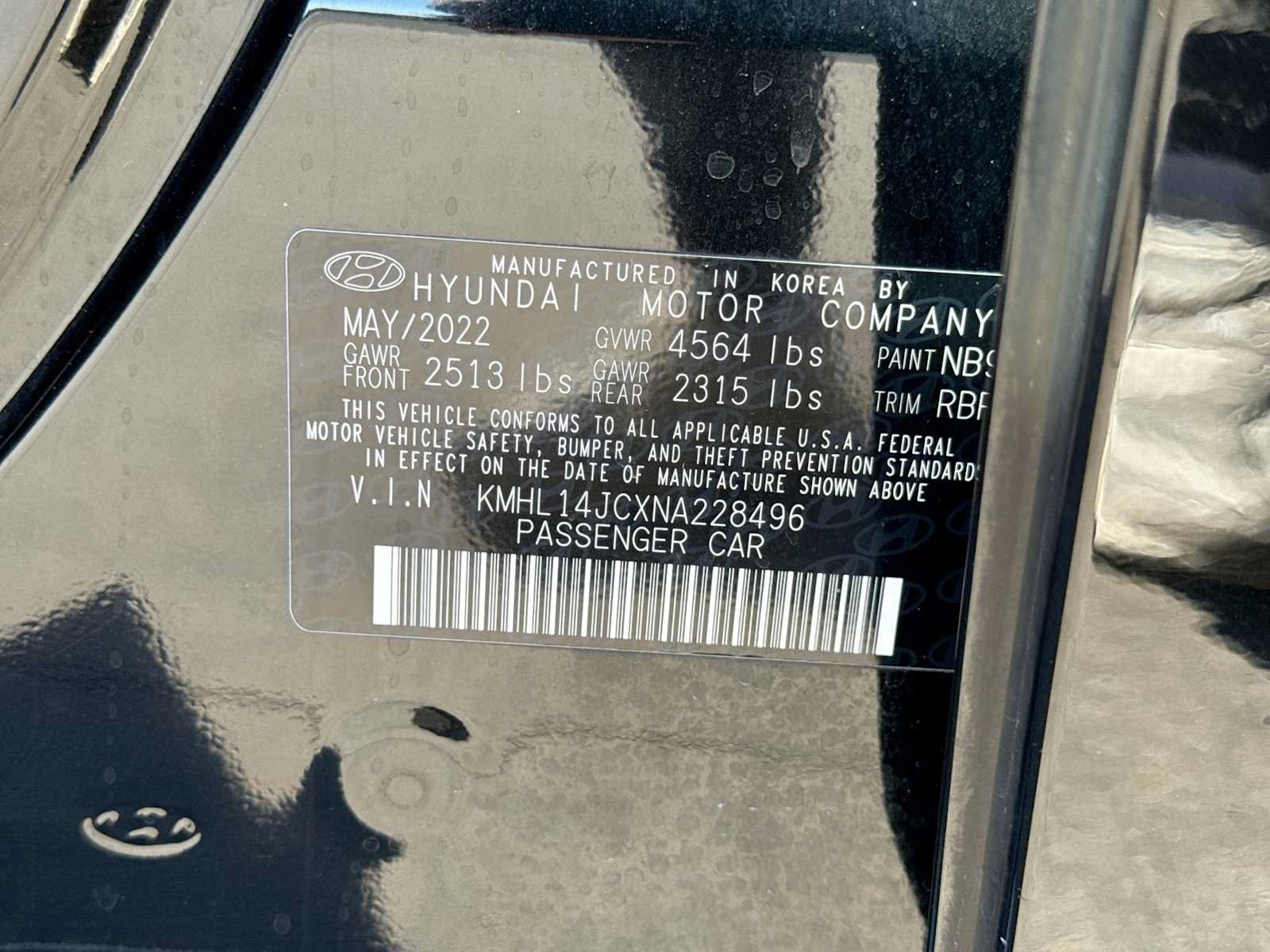 Used 2022 Hyundai Sonata N Line w/ Preferred Accessory Package FWD image 33