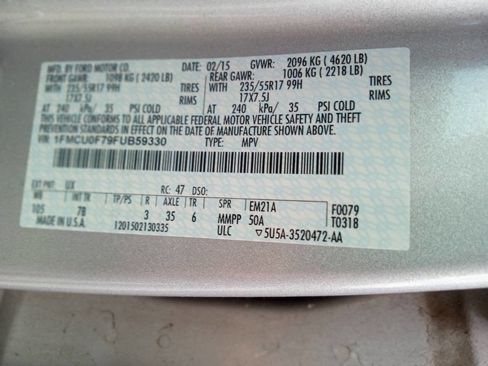 Used 2015 Ford Escape S image 21