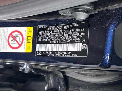 Used 2019 Lexus ES 350 w/ Premium Package image 32