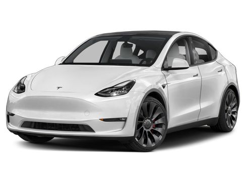 Used 2021 Tesla Model Y Long Range AWD/4WD image 1