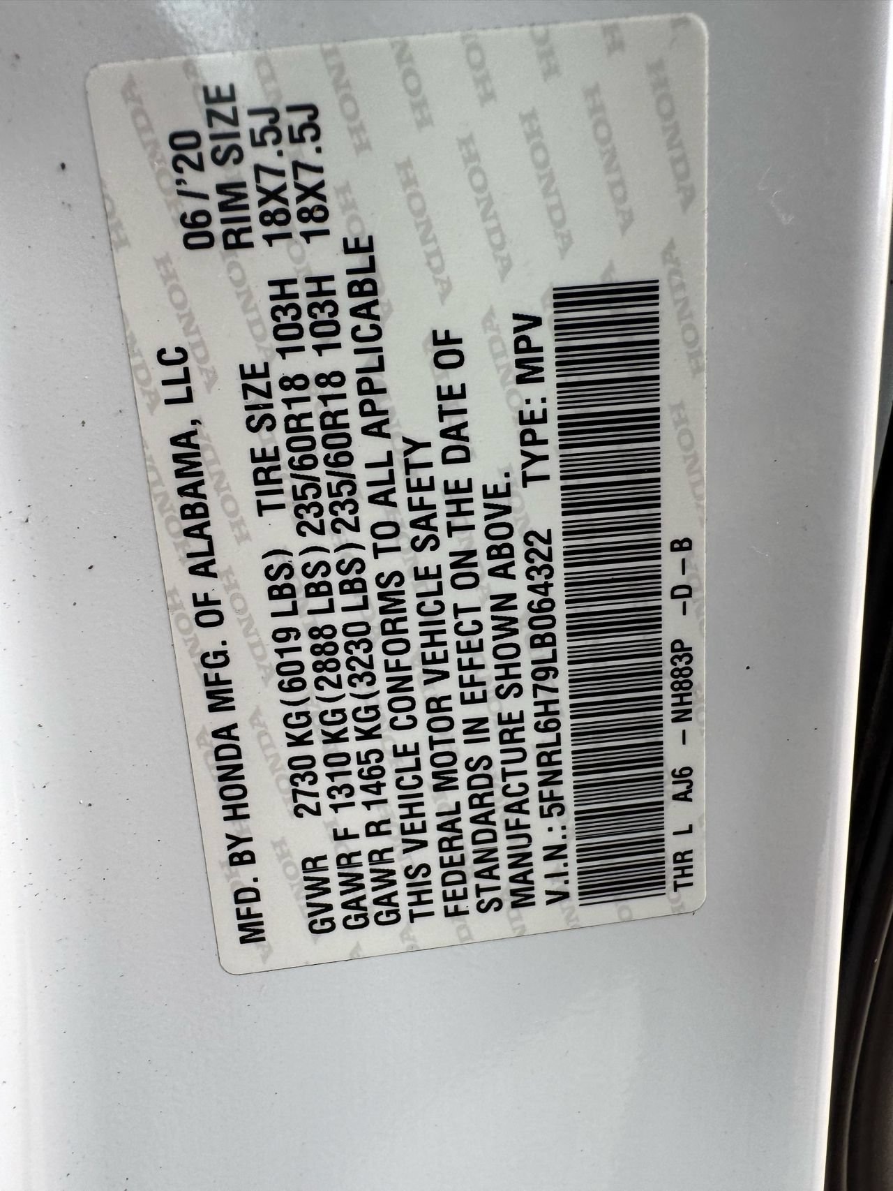 Used 2020 Honda Odyssey EX-L image 36