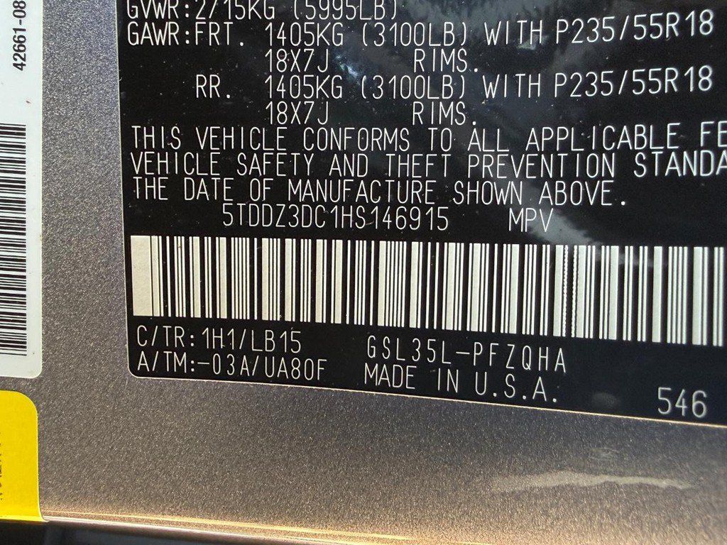 Used 2017 Toyota Sienna Limited Premium AWD/4WD image 24