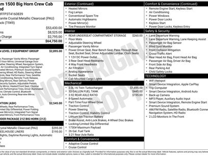 New 2026 RAM 1500 Big Horn