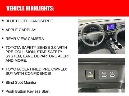 Certified 2025 Toyota Camry LE image 9