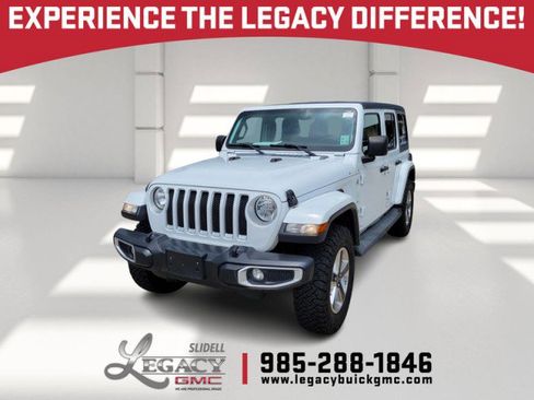 Used 2020 Jeep Wrangler Unlimited Sahara AWD/4WD image 1