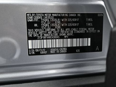 Used 2024 Toyota RAV4 XLE w/ Convenience Package AWD/4WD image 15