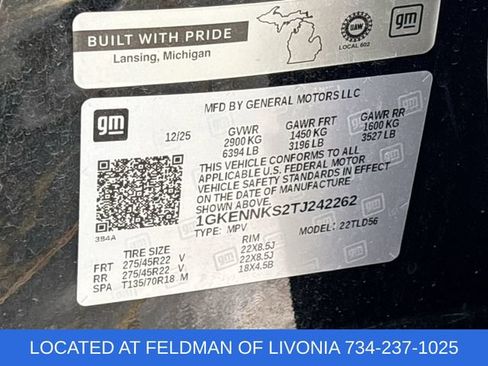 Certified 2026 GMC Acadia Elevation w/ Black Edition AWD/4WD image 34