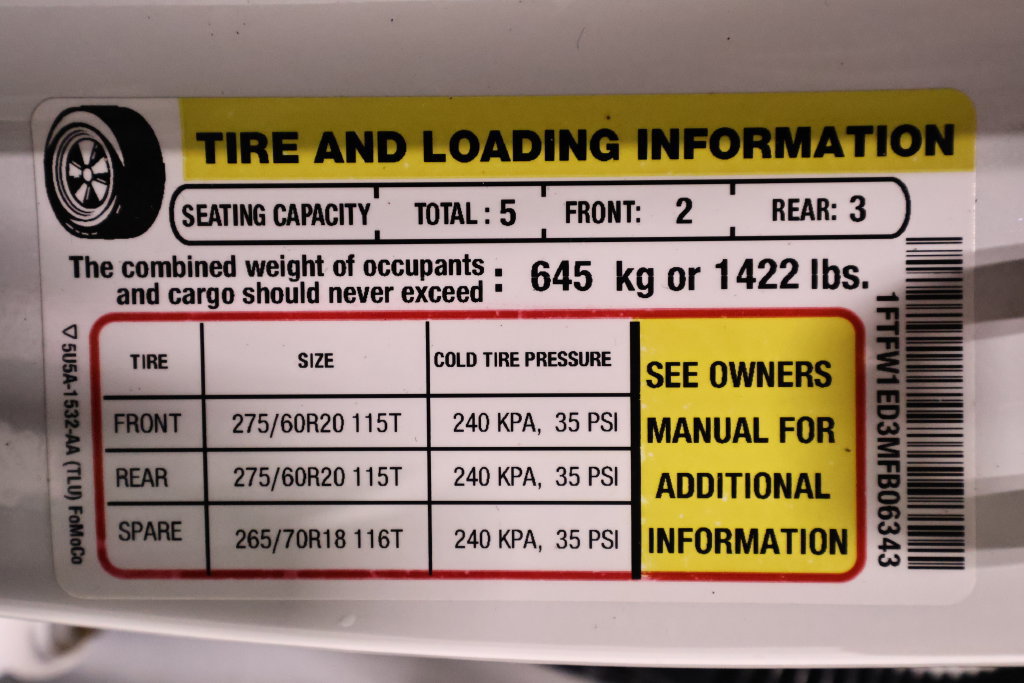 Certified 2021 Ford F150 Lariat w/ Equipment Group 502A High AWD/4WD image 54
