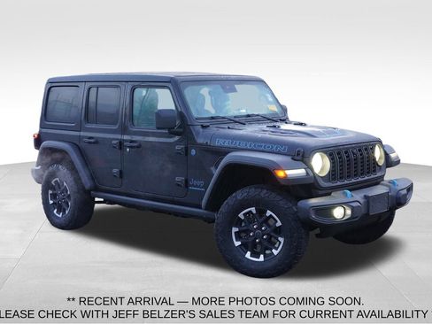 Used 2024 Jeep Wrangler Unlimited Rubicon 4xe w/ Technology Group image 1