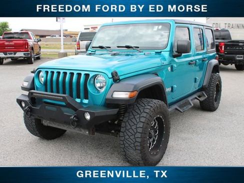Used 2020 Jeep Wrangler Unlimited Sport S AWD/4WD image 1