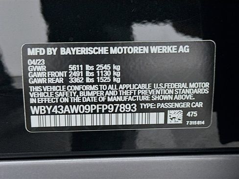 Used 2023 BMW i4 eDrive35 w/ Premium Package RWD image 33