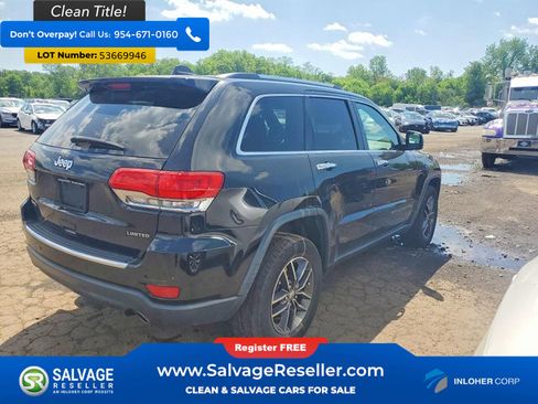 Used 2017 Jeep Grand Cherokee Limited AWD/4WD image 4
