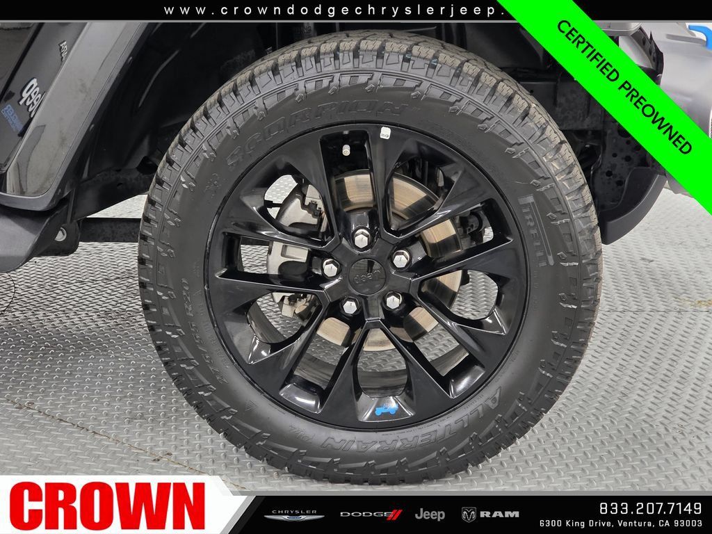 Certified 2022 Jeep Wrangler Unlimited Sahara w/ Safety Group AWD/4WD image 9