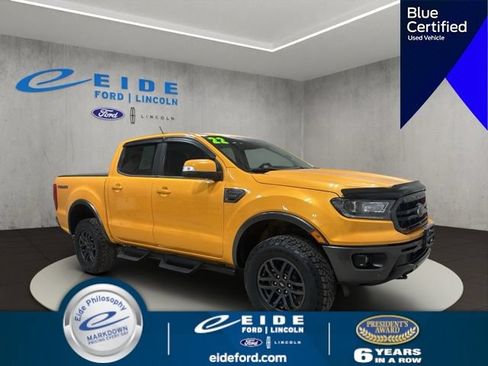 Certified 2022 Ford Ranger Lariat w/ Tremor Off-Road Package AWD/4WD image 1