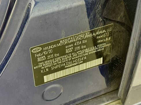 Used 2020 Hyundai Sonata Limited w/ Cargo Package FWD image 35
