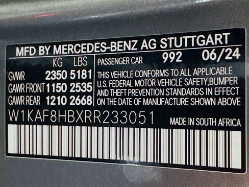 Used 2024 Mercedes-Benz C 43 AMG 4MATIC Sedan w/ Pinnacle Trim Package image 36