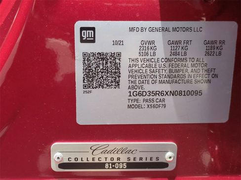 Used 2022 Cadillac CT5 V Blackwing w/ Parking Package image 34