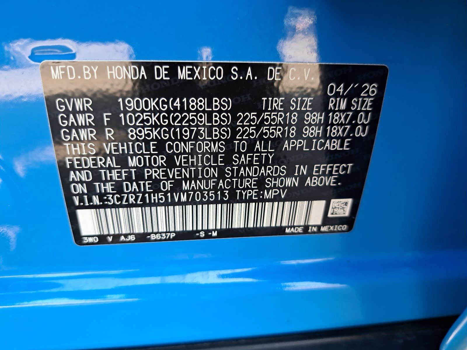 Used 2027 Honda HR-V Sport image 36