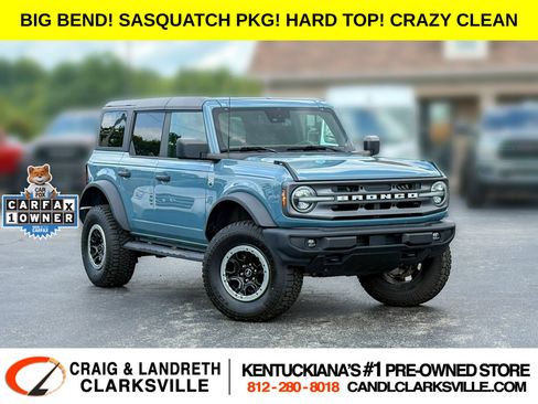 Used 2022 Ford Bronco Big Bend w/ Sasquatch Package AWD/4WD image 1