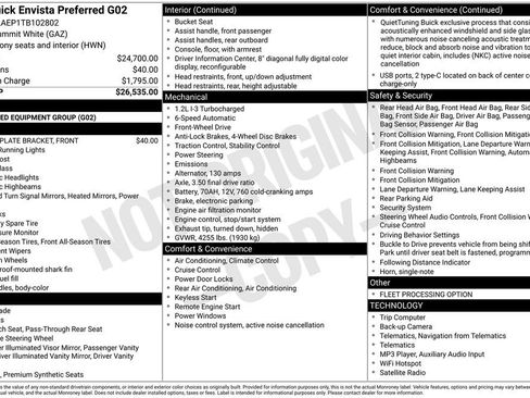 Used 2026 Buick Envista Preferred FWD image 4