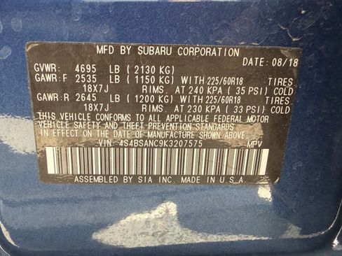 Used 2019 Subaru Outback 2.5i Limited AWD/4WD image 12