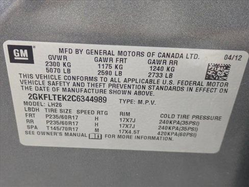 Used 2012 GMC Terrain SLE image 23