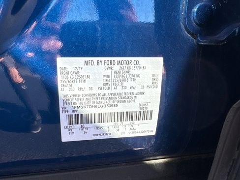 Used 2020 Ford Explorer XLT w/ Equipment Group 202A image 38