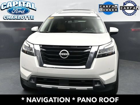 Used 2022 Nissan Pathfinder Platinum w/ Cargo Package FWD image 3