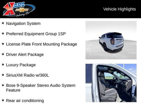 Used 2023 Chevrolet Tahoe RST w/ Luxury Package AWD/4WD image 2