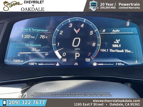 Certified 2023 Chevrolet Corvette Stingray Coupe w/ Z51 Performance Package RWD image 15