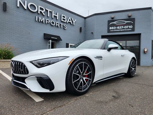 Used 2022 Mercedes-Benz SL 55 AMG 4MATIC image 1