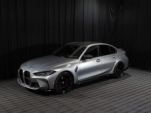 Used 2023 BMW M3 Competition w/ M Carbon Exterior Package AWD/4WD image 1
