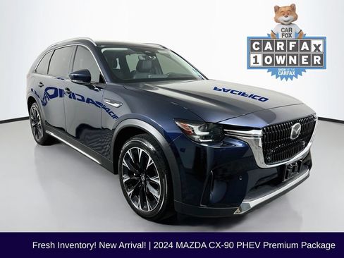 Used 2024 MAZDA CX-90 Plug-In Hybrid w/ Premium Pkg AWD/4WD image 1