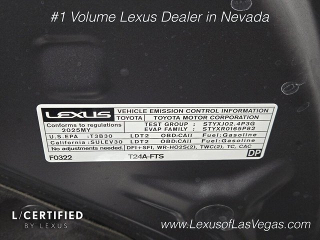 Certified 2025 Lexus RX 350 FWD w/ Accessory Package image 38