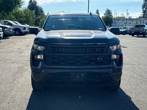 Used 2023 Chevrolet Silverado 1500 Custom w/ LPO, Dark Essentials Package AWD/4WD image 2