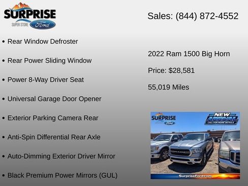 Used 2022 RAM 1500 Big Horn RWD image 22