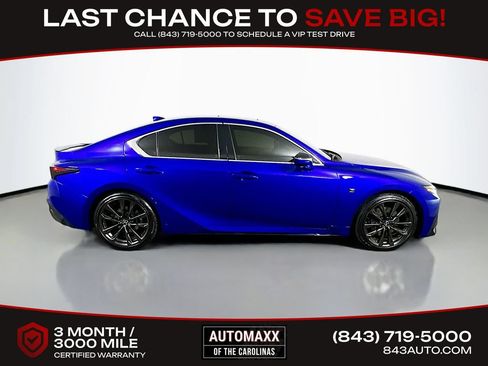 Used 2025 Lexus IS 350 F Sport w/ Accessory Package RWD image 7