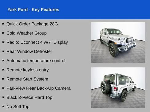 Used 2019 Jeep Wrangler Unlimited Sahara w/ Cold Weather Group AWD/4WD image 2