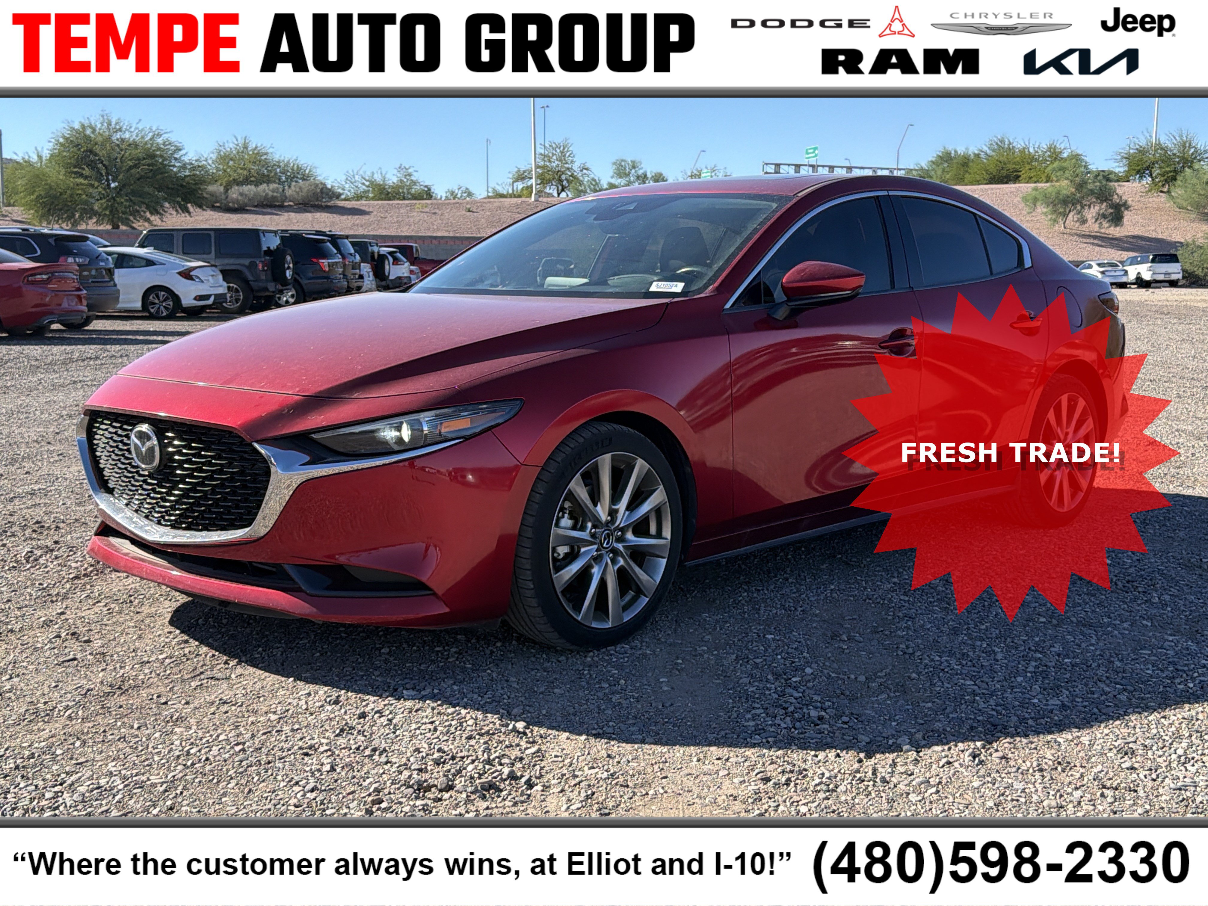 Used 2021 MAZDA MAZDA3 s AWD/4WD image 1