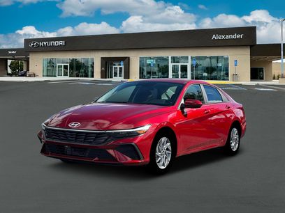 New 2026 Hyundai Elantra Blue 4D Sedan