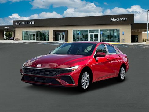 New 2026 Hyundai Elantra Blue 4D Sedan image 1