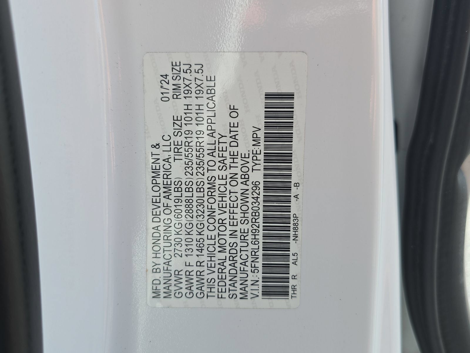 Used 2024 Honda Odyssey Elite image 32