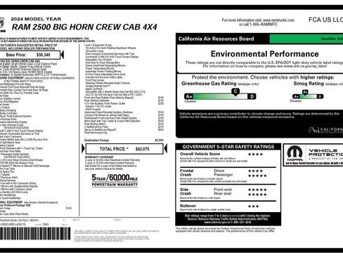 Used 2024 RAM 2500 Big Horn w/ Protection Group image 4