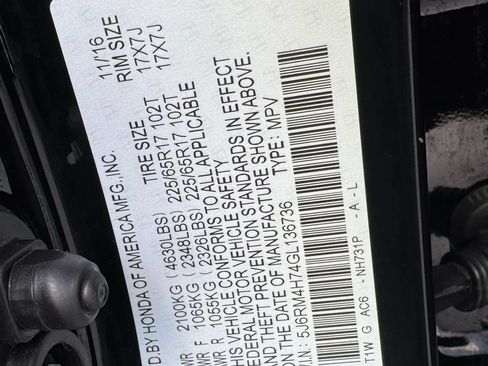 Used 2016 Honda CR-V EX-L image 29
