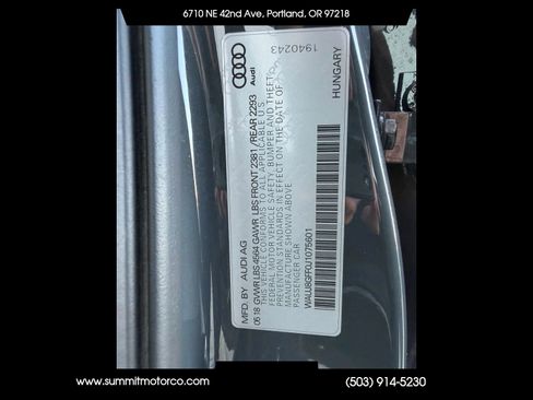 Used 2018 Audi A3 2.0T Premium Plus w/ Premium Plus Package image 33