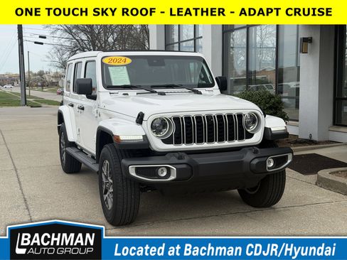 Used 2024 Jeep Wrangler Sahara w/ Technology Group image 1