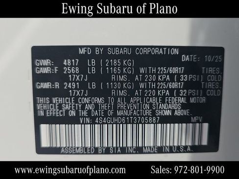 Used 2026 Subaru Crosstrek 2.0i Premium image 30