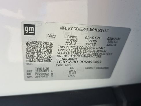 Used 2023 GMC Yukon XL Denali AWD/4WD image 21