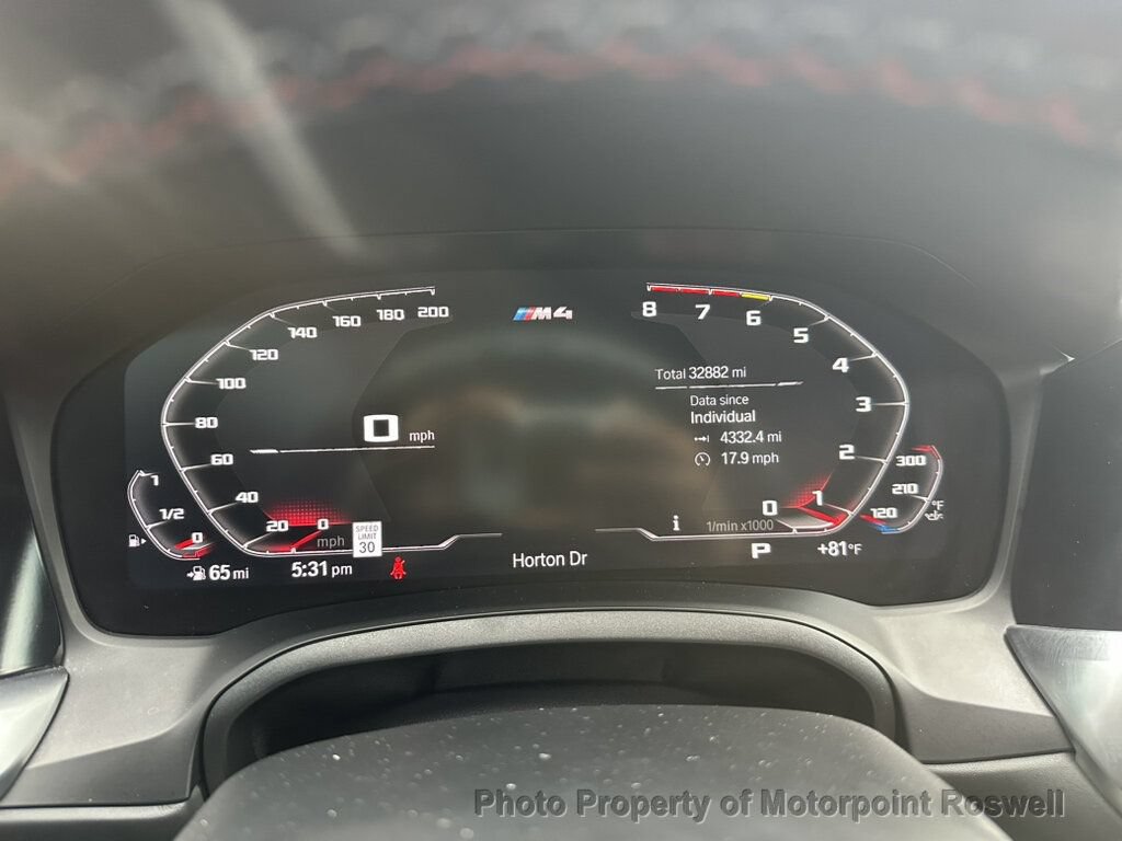 Used 2021 BMW M4 Competition w/ Executive Package RWD image 28